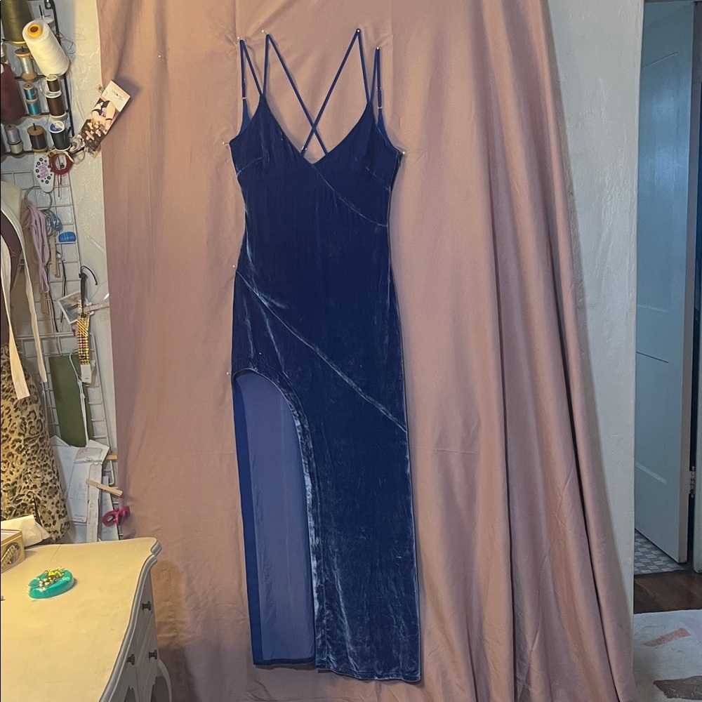 For Love & Lemons Velvet Dress